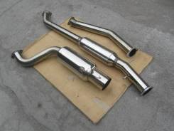 Глушитель. Toyota Mark II Wagon Blit, JZX110 Toyota Verossa, JZX110 Toyota Mark II, JZX110, GX110, GX115, JZX115 Двигатели: 1GFE, 1JZFSE, 1JZGTE, 1JZG...