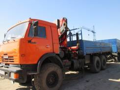 КамАЗ 43118 Сайгак. Камаз 43118-10 (бортовой вездеход) с кран-манипулятор Palfinger, 10 850 куб. см.