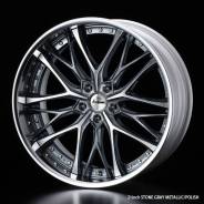 Weds Kranze. 9.5/11.5x21", 5x112.00, 5x114.30, 5x120.00, ET10/15, ЦО 73,0 мм. Под заказ