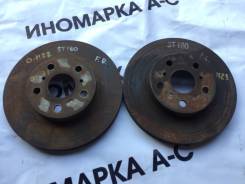 Диск тормозной. Toyota Celica, AT180, ST182, ST183, ST183C, ST184 Toyota Carina ED, ST182, ST183 Toyota Corona Exiv, ST182, ST183 Двигатели: 3SFE, 3SG...