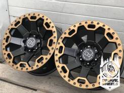 Black Rhino Warlord. 9.0x17", 6x139.70, ET10, ЦО 110,5 мм.