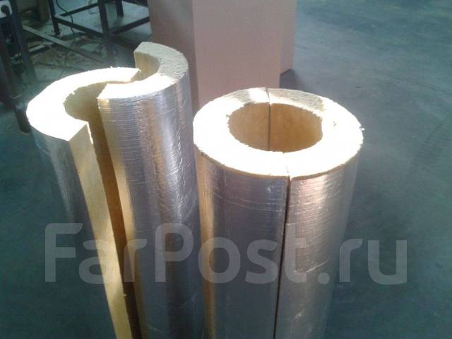 Трубная теплоизоляция. Цилиндры, под заказ во Владивостоке