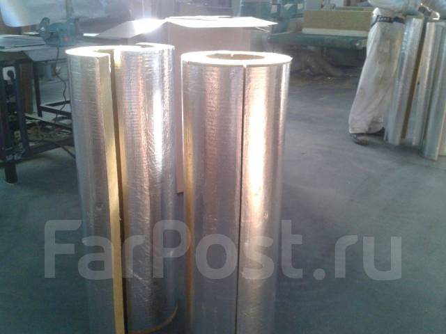 Трубная теплоизоляция. Цилиндры, под заказ во Владивостоке