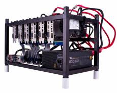 Майнинг ферма на видеокартах 5 AMD RX570 8gb 140Мхс /готовая под ключ!