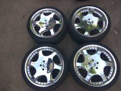 Комплект колёс WEDS Kranze 275/30R20 245/35R20. 8.5/9.5x20" 5x114.30 ET37/44 ЦО 73,1 мм.