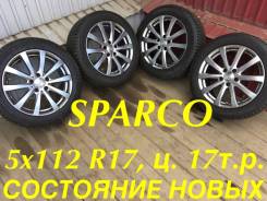 Crimson Team Sparco. 7.5x17", 5x112.00, ET33, ЦО 73,1 мм.