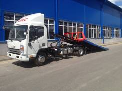 JAC N75. Эвакуатор сдвижной, 3 760 куб. см., 3 500 кг., 4x2