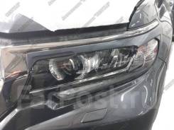 Накладка на фару. Toyota Land Cruiser Prado, GDJ150, GDJ150L, GDJ150W, GDJ151W, GRJ150, GRJ150L, GRJ150W, KDJ150, KDJ150L, LJ150, TRJ150, TRJ150L, TRJ...