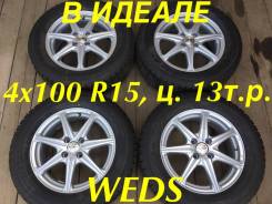 Weds Treffer. 5.5x15", 4x100.00, ET42, ЦО 78,3 мм.