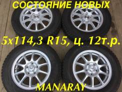 Manaray Sport Deplex. 6.0x15", 5x114.30, ET52, ЦО 79,0 мм.