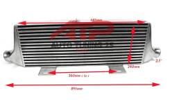 Интеркулер. Subaru Forester, SF5, SG, SG5, SG9, SG9L Subaru Impreza WRX STI, GC8, GD, GDB, GF8, GGB, GRB, GVB Subaru Legacy B4, BL5