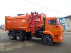 Рарз МК-4454-08. МК-4454-08 на шасси Камаз-65115-42 Мусоровоз (маят. плита)