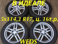 Weds Ravrion. 7.0x17", 5x114.30, ET43, ЦО 78,7 мм.
