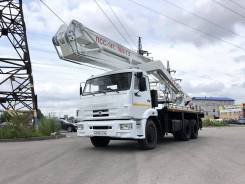 КамАЗ ПСС-121.28. Автовышка, 18,00 м.