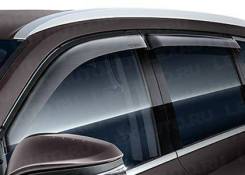 Дефлекторы и ветровики. Toyota Highlander, ASU50, ASU50L, GSU50, GSU55, GSU55L, GVU58 Двигатели: 1ARFE, 2GRFE, 2GRFXE
