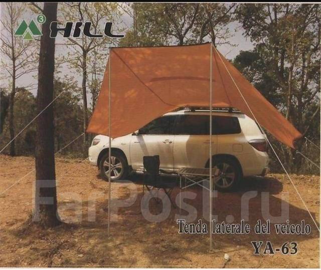 Тент маркиза на крышу авто, новый, в наличии. Цена: 10 450₽ во Владивостоке