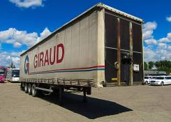 Samro. Шторый полуприцеп S338RJPH6 2002 г/в, 27 720 кг.