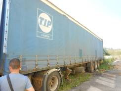 Fruehauf. Полуприцеп-штора , 26 170 кг.