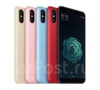 Xiaomi Mi6X. Новый, 64 Гб, Красный, Черный, 3G, 4G LTE, Dual-SIM, Защищенный