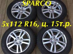 Crimson Team Sparco. 6.5x16", 5x112.00, ET50, ЦО 63,6 мм.