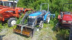Iseki. Трактор 24 л. с., 4wd, ВОМ, навеска на 3 точки, погрузчик, вилы