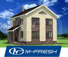 M-fresh Metis (Для Вас компактный дом у моря, у леса, у неба! ). 100-200 кв. м., 2 этажа, 4 комнаты, бетон