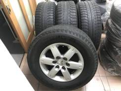 Зимние шины 265 х 65, R-17 на оригинальных дисках "Mitsubish" 6*139.7. 7.5x17" 6x139.70 ET46 ЦО 67,1 мм.