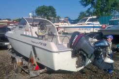 Yanmar. 1996 год год, длина 6,00 м., двигатель подвесной, 90,00 л.с., бензин