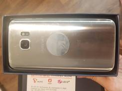 Samsung Galaxy S7. Б/у, 32 Гб, Серебристый, 4G LTE, Dual-SIM, Защищенный