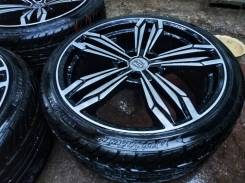 Летние колеса Dunlop 255/35 R20 литье Anhelo. 8.5/9.5x20" 5x114.30 ET38/45 ЦО 73,1 мм.