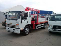 JAC N120. Кран манипулятор КМУ UNIC URV304 3 тонны, 7 000 кг., 4x2