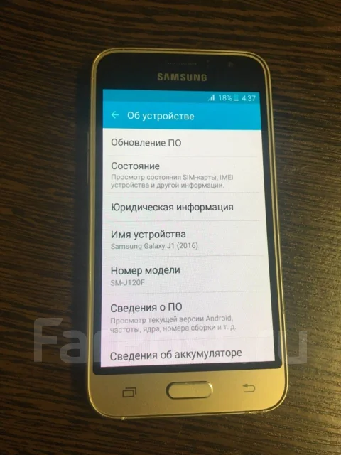 Samsung Galaxy J1 2016. �/�, 3G, 4G LTE, Dual-SIM ����