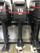 Yamaha. 15,00 л.с., 2-тактный, бензиновый, нога S (381 мм), 2001 год год