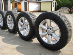 R18 диски GX460 + резина 265/60R18, 2017года. 7.5x18" 6x139.70 ET25