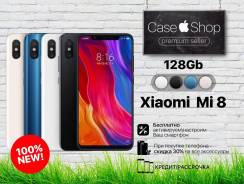 Xiaomi Mi8. Новый, 128 Гб, Белый, Золотой, Синий, Черный, 3G, 4G LTE, Защищенный