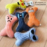 Игрушки для животных, кости мягкие