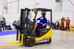 Komatsu. Новый японский погрузчик в рассрочку, 1 500 кг., Электрический