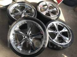 295/30R22 Hankook на литье Weds 4шт (2201). 9.5x22" 5x130.00 ET25
