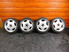 Разноширокие AMG Monoblock 2 R18 на Mercedes. 8.0/9.0x18" 5x112.00 ET31/35 ЦО 66,6 мм.