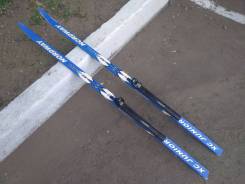 Лыжи с креплениями nordway. 160,00 см., беговые лыжи, универсальные