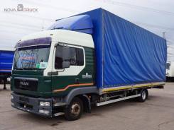 MAN TGL. Бортовой тентованный грузовик 8.220, 4 580 куб. см., 2 300 кг.