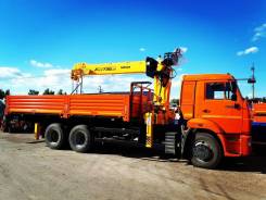 Soosan SCS736LII. КМУ Камаз 65115-773094-42 + верх. упр. +борт сталь 6,6м, 6x4