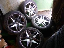 Японский комплект R-18 5х114,3 ET 35 под покраску. 8.5x18", 5x114.30, ET35