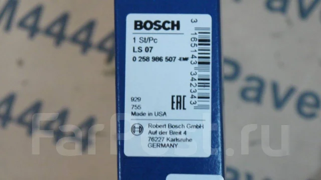 ������ ����������� Bosch 0258986507 LS07 DOX0114, 0258986507, LS07 ����