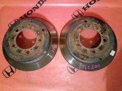 Диск тормозной. Toyota Land Cruiser, GRJ200, URJ200, URJ202, URJ202W, UZJ200, UZJ200W, VDJ200 Двигатели: 1GRFE, 1URFE, 1VDFTV, 2UZFE, 3URFE