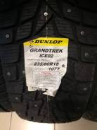 Dunlop Grandtrek Ice02. Зимние, шипованные, 2016 год, без износа, 4 шт