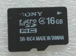 MicroSDHC. 16 Гб, интерфейс microSDHC