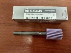 Шестерня спидометра. Nissan: Caravan, Terrano, King Cab, Ambulance, Atlas, Vanette Truck, Vanette, Homy, Datsun Truck Двигатели: QD32, TD27, TD27T, TD...