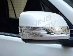 Накладка на зеркало. Toyota Land Cruiser Toyota Land Cruiser Prado, GDJ150, GDJ150L, GDJ150W, GDJ151W, GRJ150, GRJ150L, GRJ150W, GRJ151W, KDJ150, KDJ1...