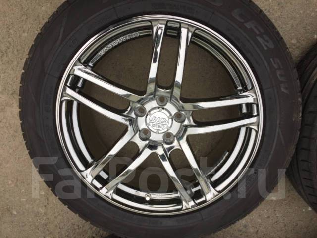 225/55R17 лето AVS Model T5 R17 7.5j 48 5/100 MADE IN Japan Forester ...